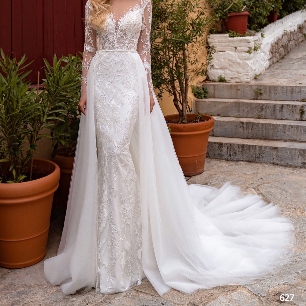 Detachable Train for wedding dress